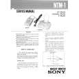 SONY NTM1 Service Manual cover photo