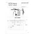 KENWOOD KCA-FM10 Service Manual cover photo