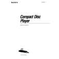 SONY CDP-C735 Owner's Manual cover photo