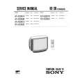 SONY KVX2581A Service Manual cover photo