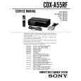 SONY CDXA55RF Service Manual cover photo