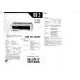 SONY XO-3 Service Manual cover photo