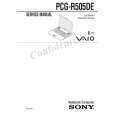 SONY PCGR505DE Service Manual cover photo
