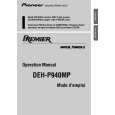 PIONEER DEH-P940MP/UC Owner's Manual cover photo