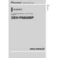 PIONEER DEH-P6850MP/XU/CN Owner's Manual cover photo