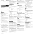 SONY VGP-HDBX08A VAIO Owner's Manual cover photo
