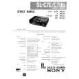 SONY SLC7E Service Manual cover photo