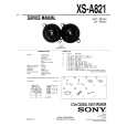 SONY XSA821 Service Manual cover photo