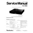 TECHNICS RSM85 Service Manual cover photo