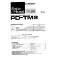 PIONEER PD-TM2 Service Manual cover photo