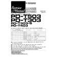 PIONEER PD-T303 Service Manual cover photo