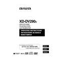 AIWA XD-DV290 Owner's Manual cover photo