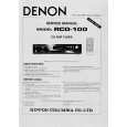 DENON RCD-100 Service Manual cover photo
