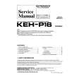 PIONEER KEHP16 Service Manual cover photo