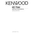 KENWOOD KE-7090 Owner's Manual cover photo