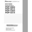 PIONEER PDP-4304/KUC Owner's Manual cover photo