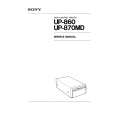 SONY UP-860 Service Manual cover photo
