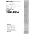 PIONEER PDK-TS04 Service Manual cover photo
