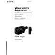 SONY CCD-TR750 Owner's Manual cover photo