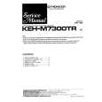 PIONEER KEH-M6300 Service Manual cover photo