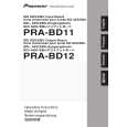 PIONEER PRA-BD11 Owner's Manual cover photo
