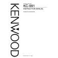 KENWOOD KC-991 Owner's Manual cover photo