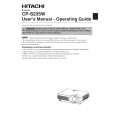 HITACHI CPS235W Owner's Manual cover photo