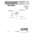 SONY MDRA21DM2 Service Manual cover photo