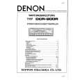 DENON DCR900 Service Manual cover photo