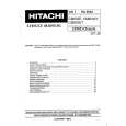 HITACHI C97(B)CHASSIS Service Manual cover photo