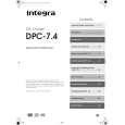 ONKYO DPC7.4 Owner's Manual cover photo