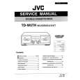 JVC TDW5TH Service Manual cover photo