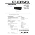 SONY STRDE825 Service Manual cover photo