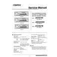 CLARION ARX4670R Service Manual cover photo