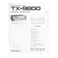 PIONEER TX-9800 Owner's Manual cover photo