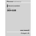 PIONEER DEH-5UB/X1F/BR Owner's Manual cover photo