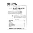DENON DCM-260 Service Manual cover photo