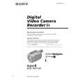 SONY DCR-TRV130 Owner's Manual cover photo