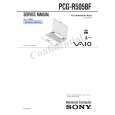 SONY PCGR505BF Service Manual cover photo