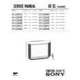 SONY KVC2901D Service Manual cover photo