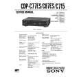 SONY CDPC77ES Service Manual cover photo