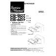PIONEER CS-607 Service Manual cover photo