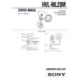 SONY HVLML20M Service Manual cover photo