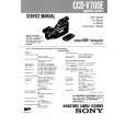 SONY CCDV700E Service Manual cover photo