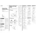 SONY D-E771 Owner's Manual cover photo