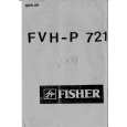 FISHER FVHP721 Service Manual cover photo