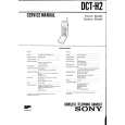 SONY DTCH2 Service Manual cover photo