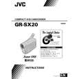 JVC GR-SX20EE Owner's Manual cover photo