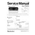TECHNICS RS-TR252 Service Manual cover photo