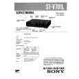 SONY STV701L Service Manual cover photo